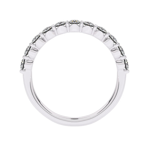 1/2 CT. Single Row Half Eternity band