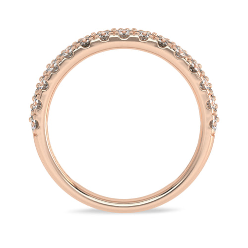 1 1/4 CT Double Row Lab Created Diamond Eternity Band Ring