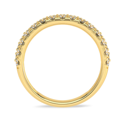 1 1/4 CT Double Row Lab Created Diamond Eternity Band Ring