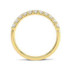 1/2 CT. Lab Created Diamond Single Row Half Eternity band