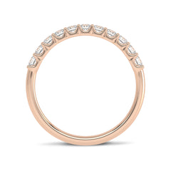 1/2 CT. Lab Created Diamond Single Row Half Eternity band