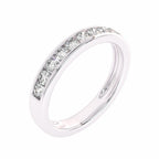 1/2 CT. Single Row Half Eternity band