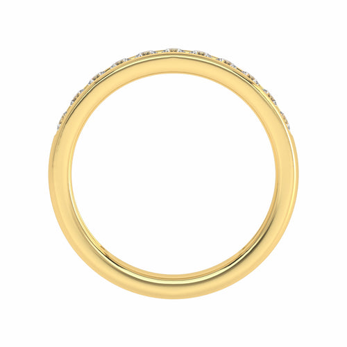 1/2 CT. Single Row half Eternity band