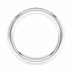 1/2 CT. Lab Created Diamond Single Row Half Eternity band