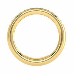 1/2 CT. Lab Created Diamond Single Row Half Eternity band