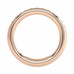 1/2 CT. Lab Created Diamond Single Row Half Eternity band