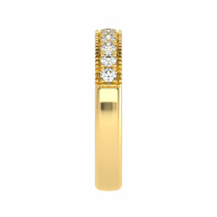 1/2 CT. Single Row half Eternity band