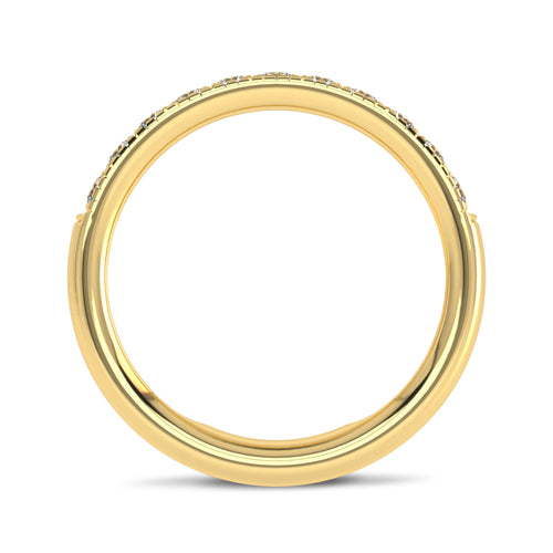 1/2 CT. Single Row half Eternity band