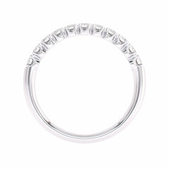 1/2 CT. Lab Created Diamond Single Row Half Eternity band