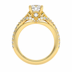 1 CT. Classic Lab Created Diamond Enagegement Ring