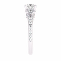 1 CT. Classic Lab Created Diamond Enagegement Ring