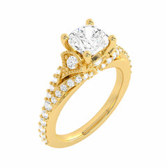 1 CT. Classic Lab Created Diamond Enagegement Ring