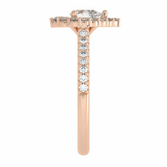 7/8 CT. Classic  Natural Diamond Engagement Ring.