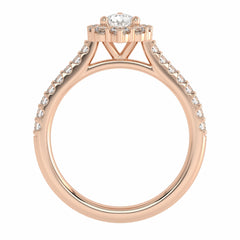 7/8 CT. Classic Lab Created Diamond Engagement Ring