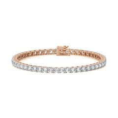 7 CT Round Lab Created Diamond Tennis Bracelet