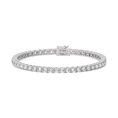 7 CT Round Natural Diamond Tennis Bracelet