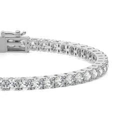 7 CT Round Lab Created Diamond Tennis Bracelet