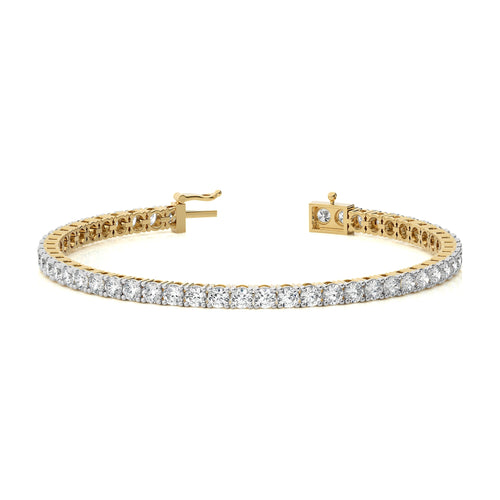 7 CT Round Lab Created Diamond Tennis Bracelet