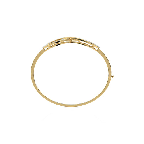 1 1/2 CT Infinity Round Lab Created Diamond Bangle Bracelet