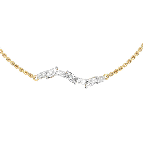 1/4 CT. Round and Marquise Lab Created Diamond Bracelet