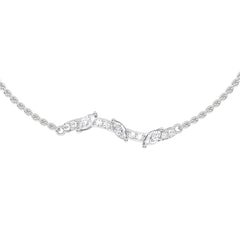 1/4 CT. Round and Marquise Lab Created Diamond Bracelet