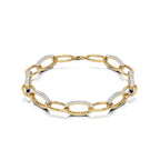 1 3/4 CT. Oval Chain Lab Created Diamond Bracelet