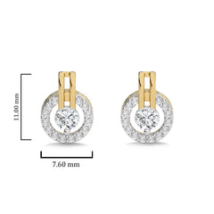 1/2 CT. Round Lab-Created Diamond Timeless Stud Earrings