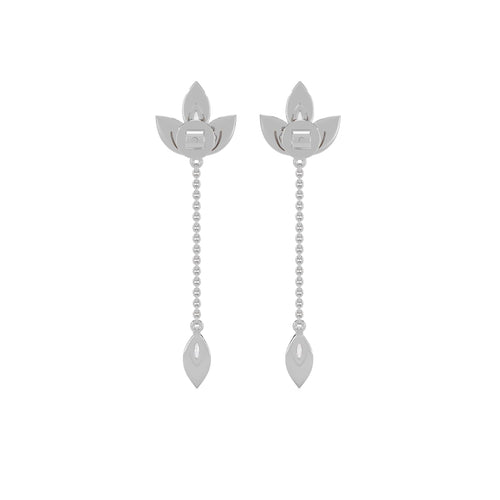 1 1/4 CT. Trio Marquise Lab Created Diamond Chain Drop Earrings