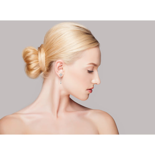 1 1/4 CT. Trio Marquise Lab Created Diamond Chain Drop Earrings