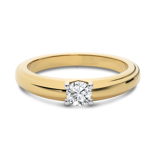 1/2 CT.Round Solitaire Men's Lab Created Diamond Ring