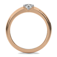 1/2 CT.Round Solitaire Men's Lab Created Diamond Ring