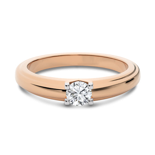 1/2 CT.Round Solitaire Men's Natural Diamond Ring