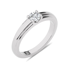 1/2 CT.Round Solitaire Men's Lab Created Diamond Ring
