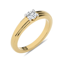 1/2 CT.Round Solitaire Men's Natural Diamond Ring