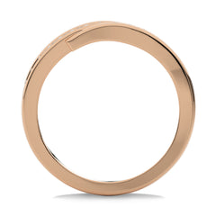 1/3 CT.Round Lab Created Diamond Men's Crossover Ring