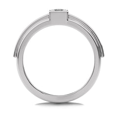 3/8 CT. Round Lab Created Diamond Men's Ring