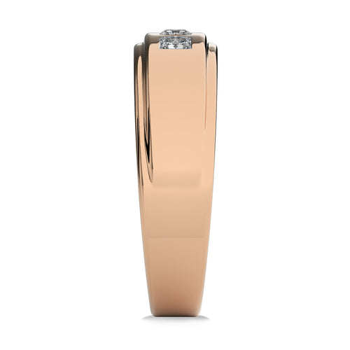 1/2 CT. Princess cut Lab Created Diamond Half Eternity Band