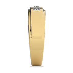 1/2 CT. Princess cut Lab Created Diamond Half Eternity Band