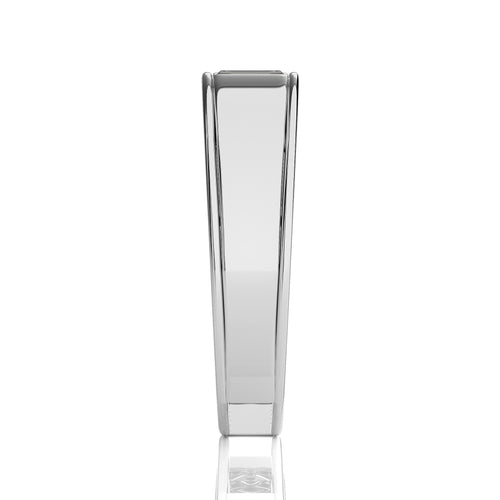 1/5 CT. Royal Baguette Enchantment Solitaire Men's Lab Created Diamond Engagement Band Ring