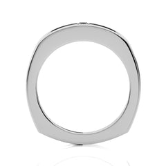 1/5 CT. Royal Baguette Enchantment Solitaire Men's Lab Created Diamond Engagement Band Ring