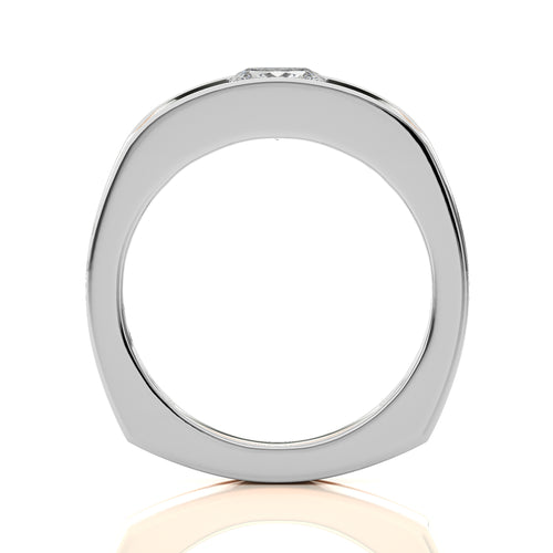 1 1/2 CT. Royal Princess Enchantment Solitaire Men's Lab Created Diamond Engagement Band Ring