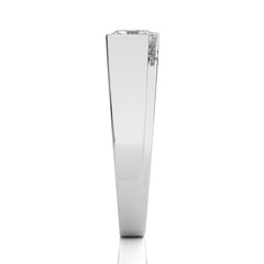 1 1/2 CT. Regal Princess Brilliance Solitaire Men's Lab Created Diamond Engagement Band Ring