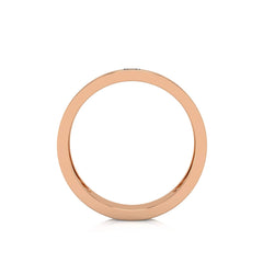 1/10 CT. Double Baguette Bezel Set Men's Wedding Band