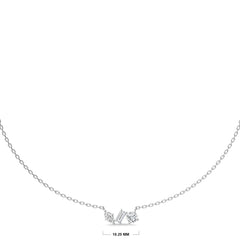 1 1/4 CT. Cocktail Natural Three Stone Pendant/Necklace