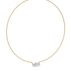 1 1/4 CT. Cocktail Natural Three Stone Pendant/Necklace