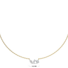 1 1/4 CT. Cocktail Natural Three Stone Pendant/Necklace