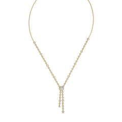 3 CT. Round Natural Diamond Pendant/Necklace