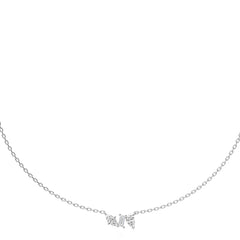 1 CT. Glamor Fusion Trio Morph Lab Created Diamond Necklace
