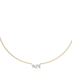 1 CT. Glamor Fusion Trio Morph Lab Created Diamond Necklace