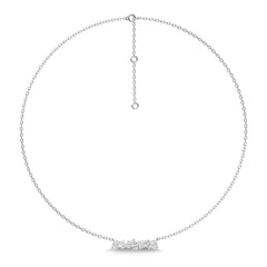 1 3/4 CT. Fancy Shapes Lab Created Diamond Harmony Necklace